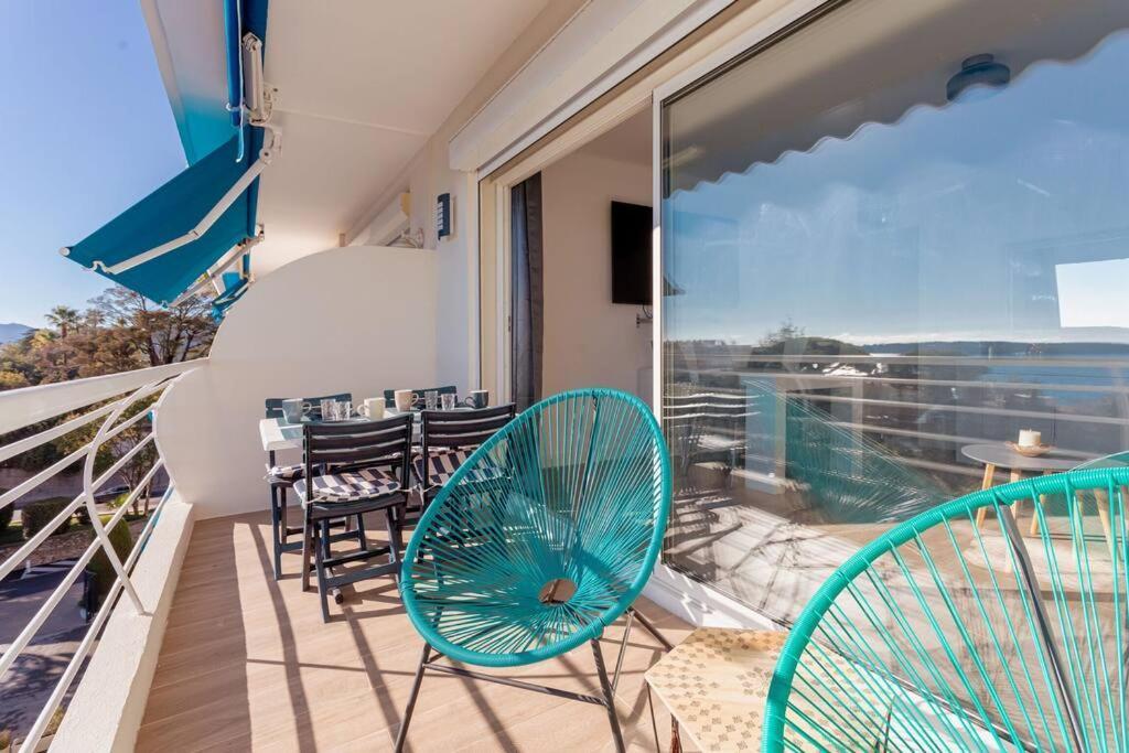Apartment With Panoramic Sea View, Walk To The Beach - Marechal Juin By Halldis Канни Екстер'єр фото